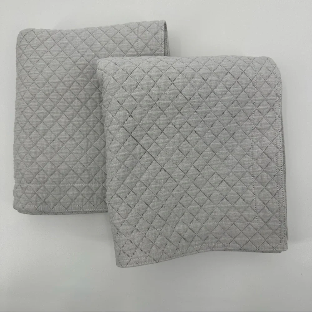 Belk Modern Southern Home Diamanté Diamond King Sham Set of 2 Shams Gray
